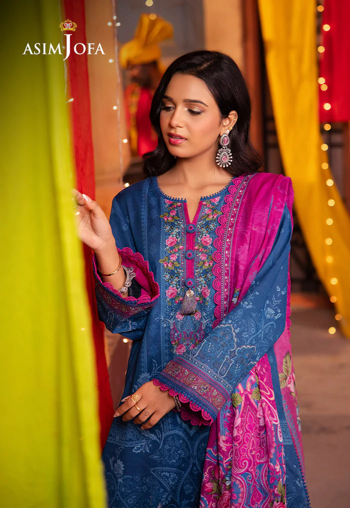 AJEL-13 PRINTED LAWN 3 PCS