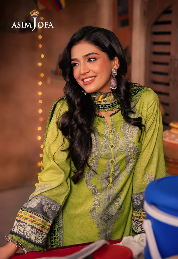 AJEL-01 PRINTED LAWN 3 PCS