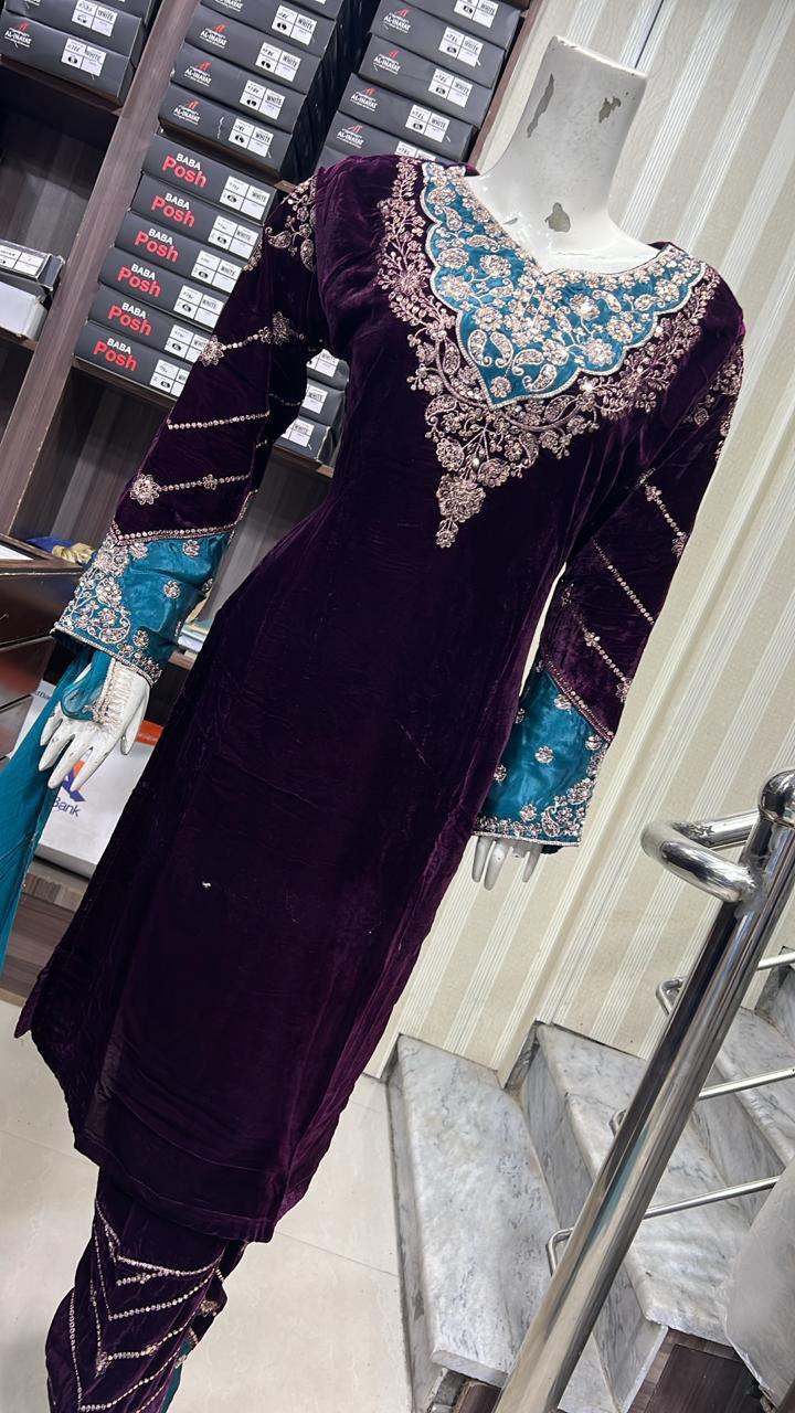 BBV1-03 Plum and Teal