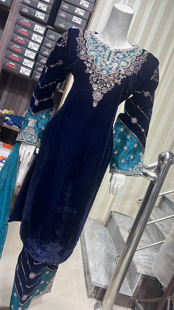 BBV1-01 Navy Blue and Teal