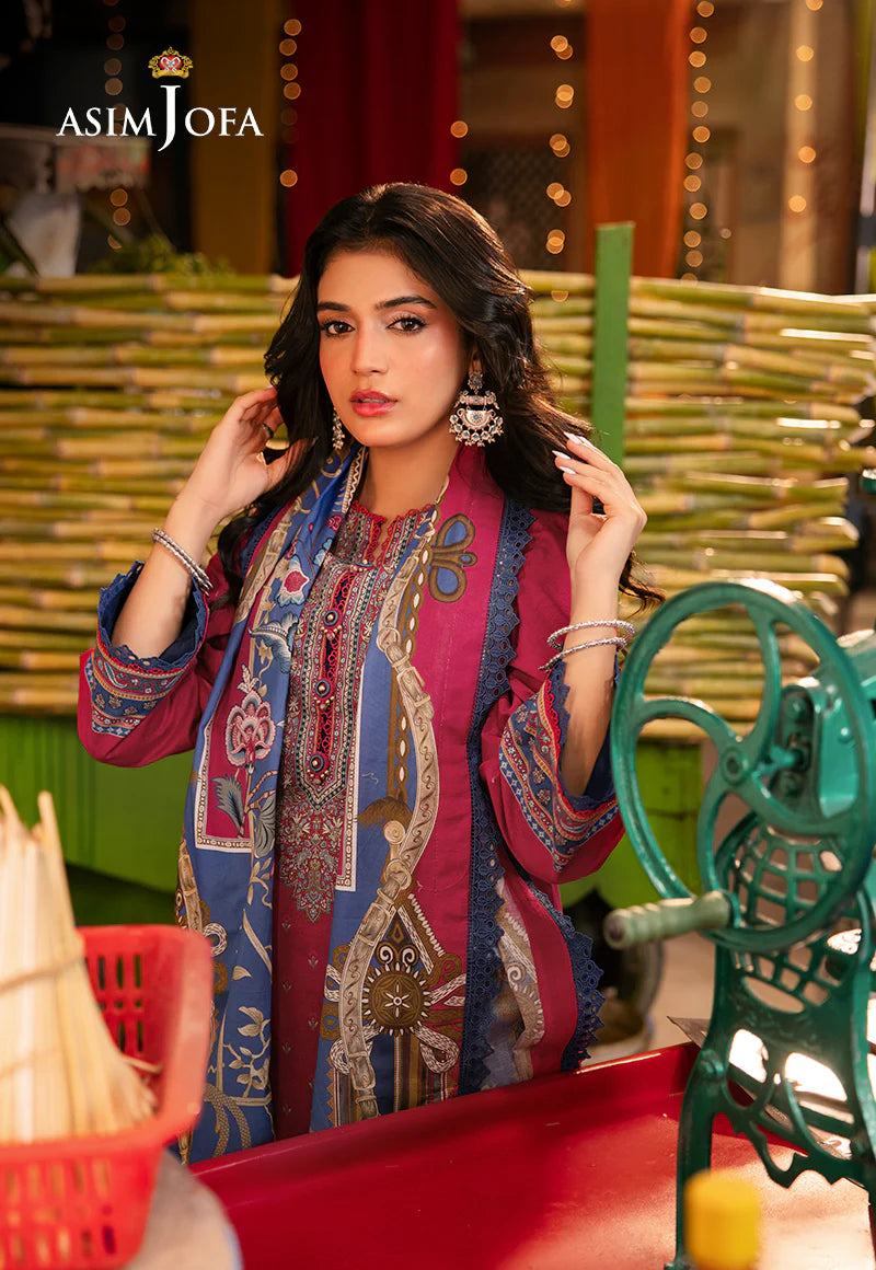 AJEL-07 PRINTED LAWN 3 PCS