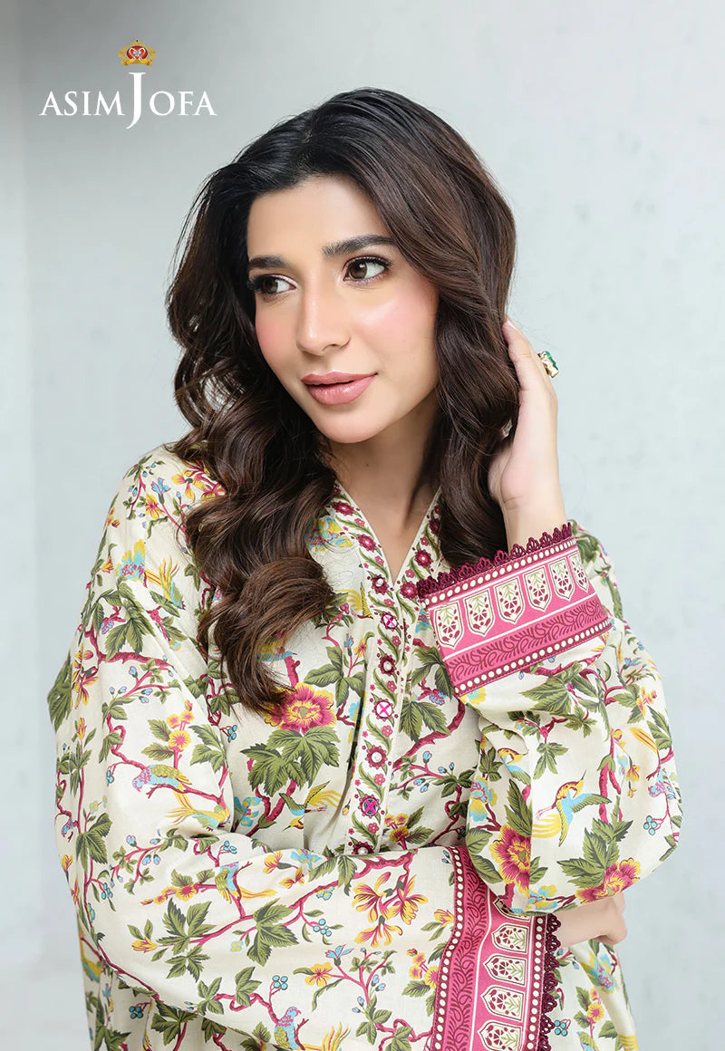 AJPB-206 PRINTED CAMBRIC STITCHED 2PCS