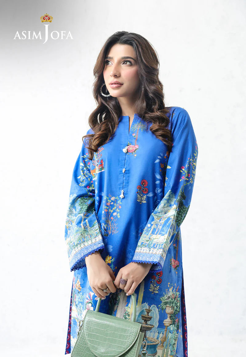 AJPB-215 PRINTED CAMBRIC STITCHED 2PCS