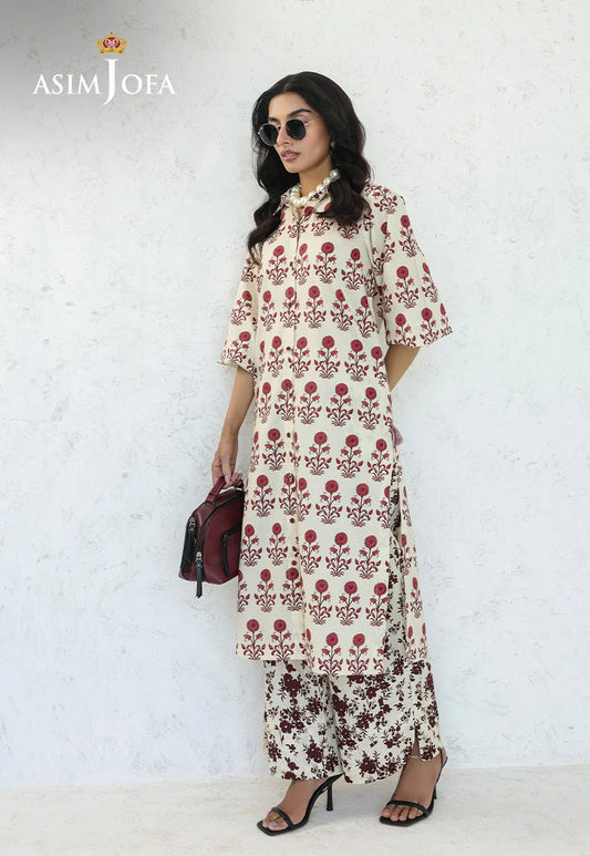 AJPB-209 PRINTED CAMBRIC STITCHED 2PCS