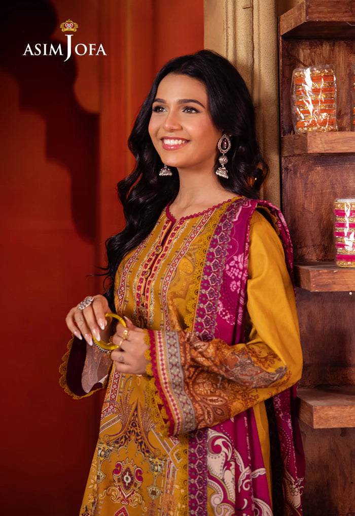 AJEL-02 PRINTED LAWN 3 PCS