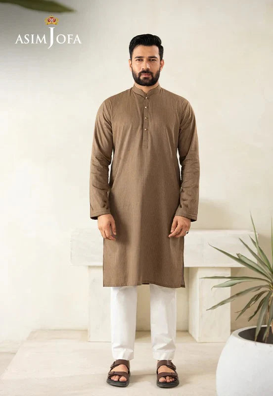 AJMKA-01 STITCHED KURTA TROUSER 2PC