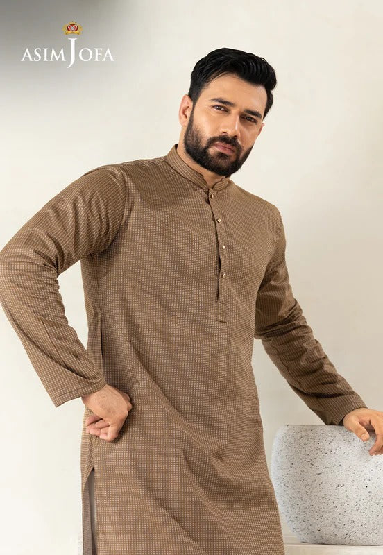 AJMKA-01 STITCHED KURTA TROUSER 2PC