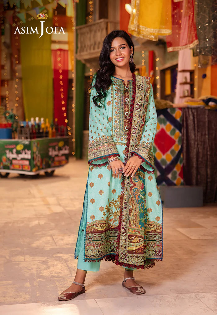 AJEL-05 PRINTED LAWN 3 PCS
