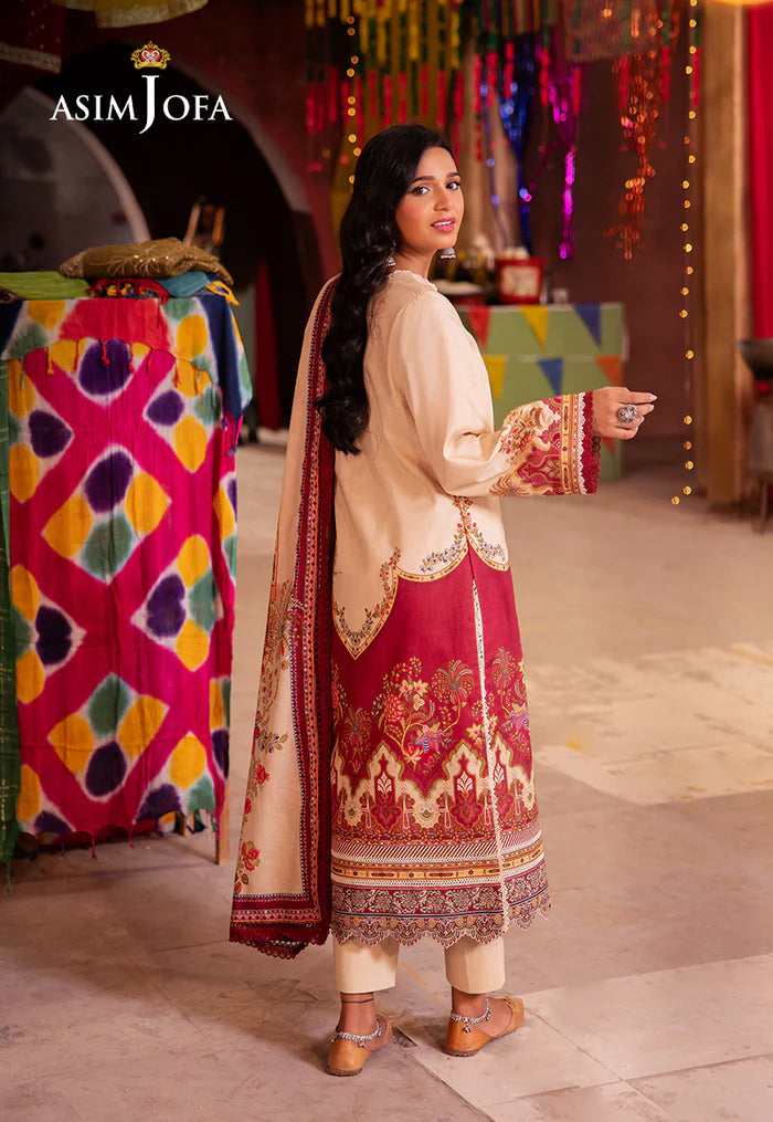 AJEL-16 PRINTED LAWN 3 PCS