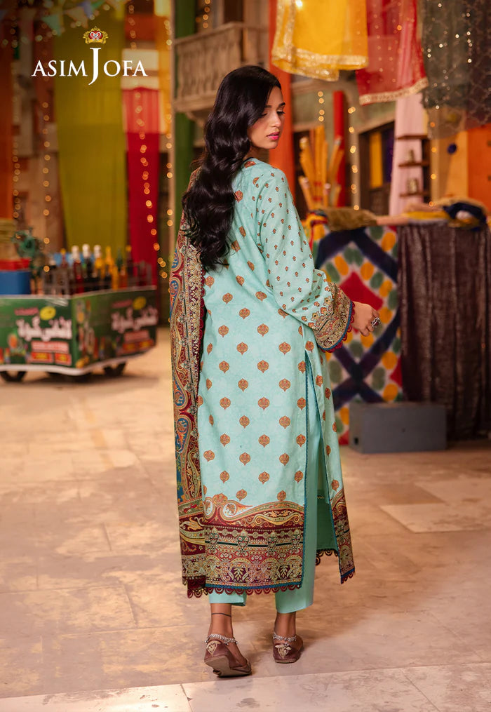 AJEL-05 PRINTED LAWN 3 PCS