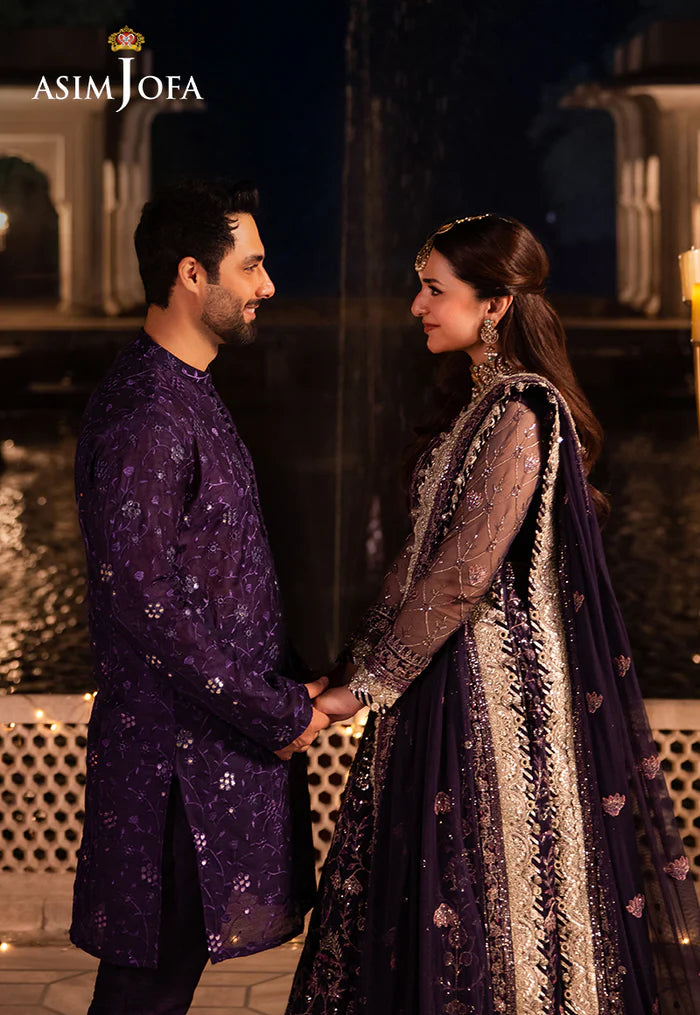 AJCR-03 EMBROIDERED NET 3 PCS