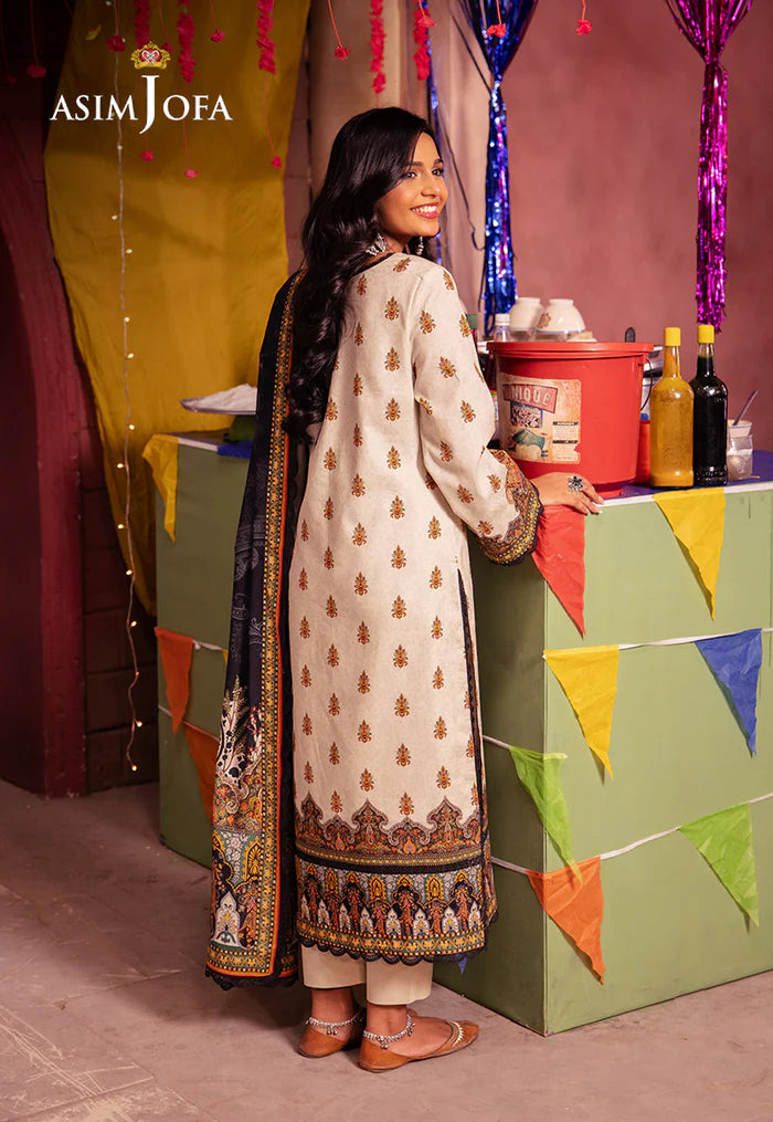 AJEL-09 PRINTED LAWN 3 PCS