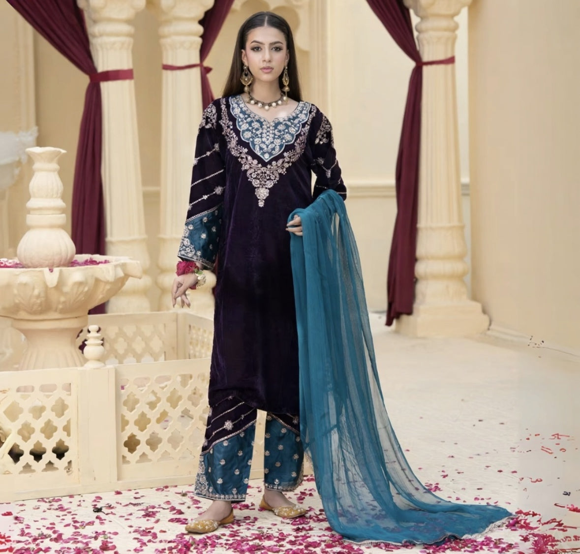 BBV1-03 Plum and Teal