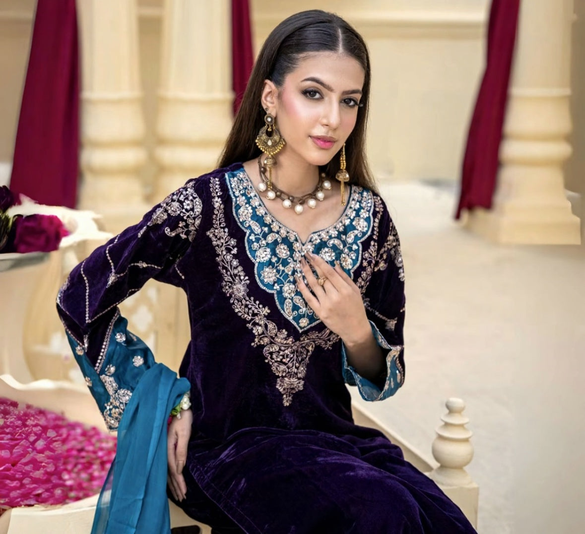 BBV1-03 Plum and Teal