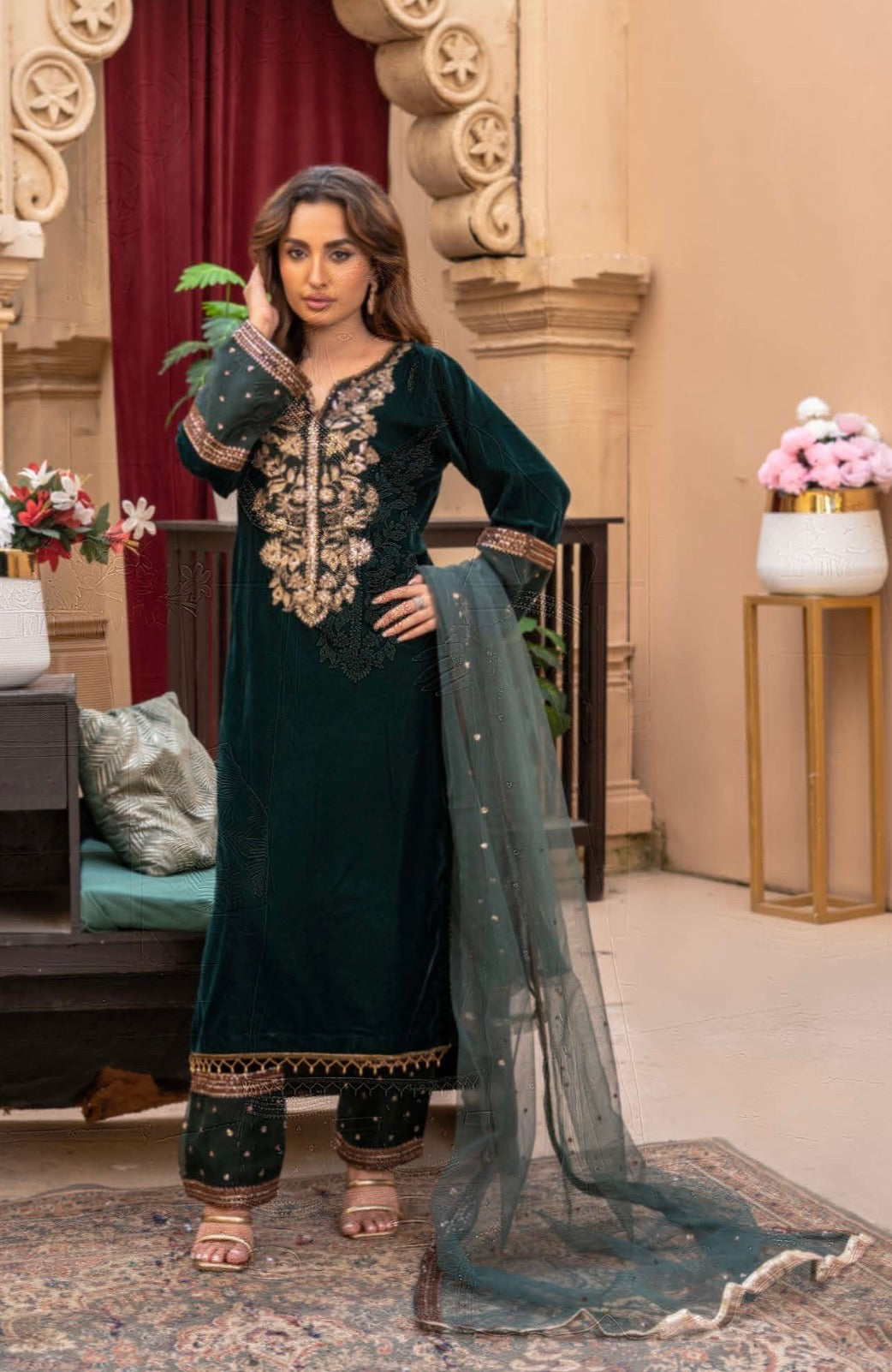 RPV1-03 Dark Green Velvet Rangz