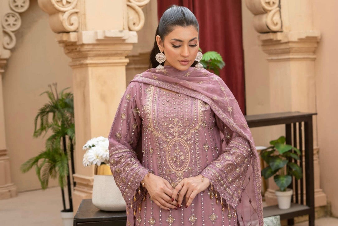 ILCR-03 Luxury Chiffon 3 Pcs