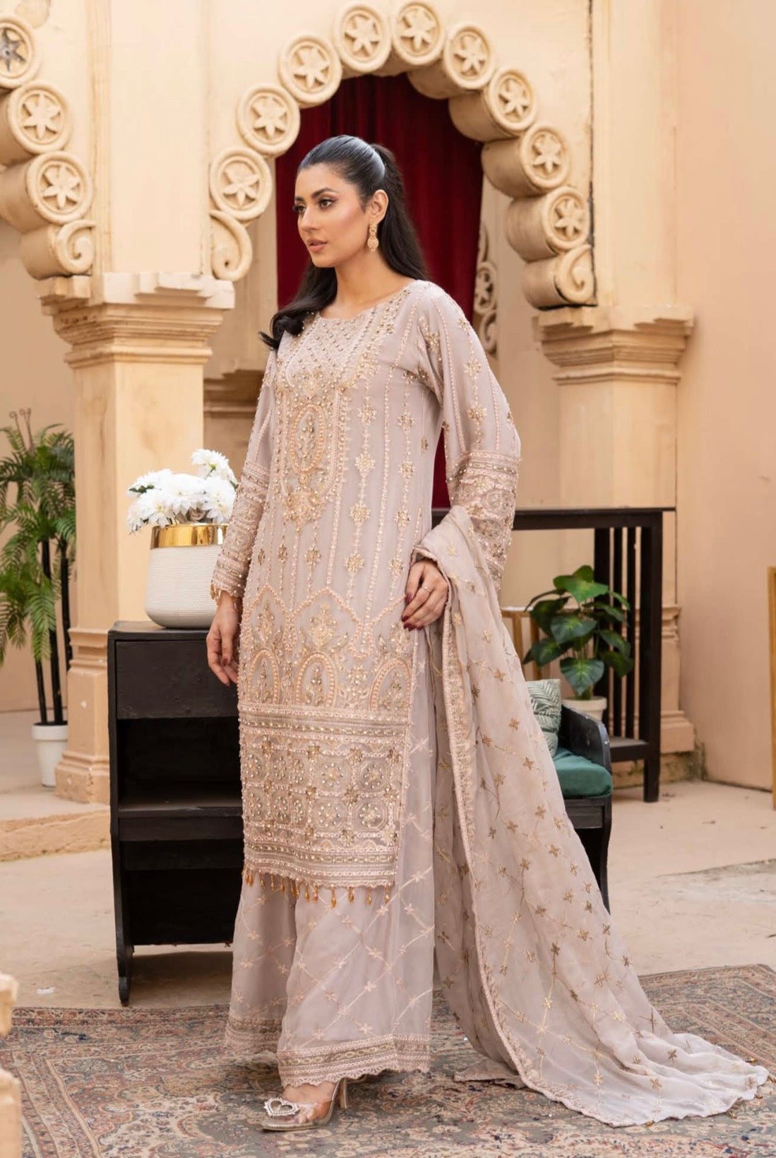 ILCR-02 Luxury Chiffon 3 Pcs