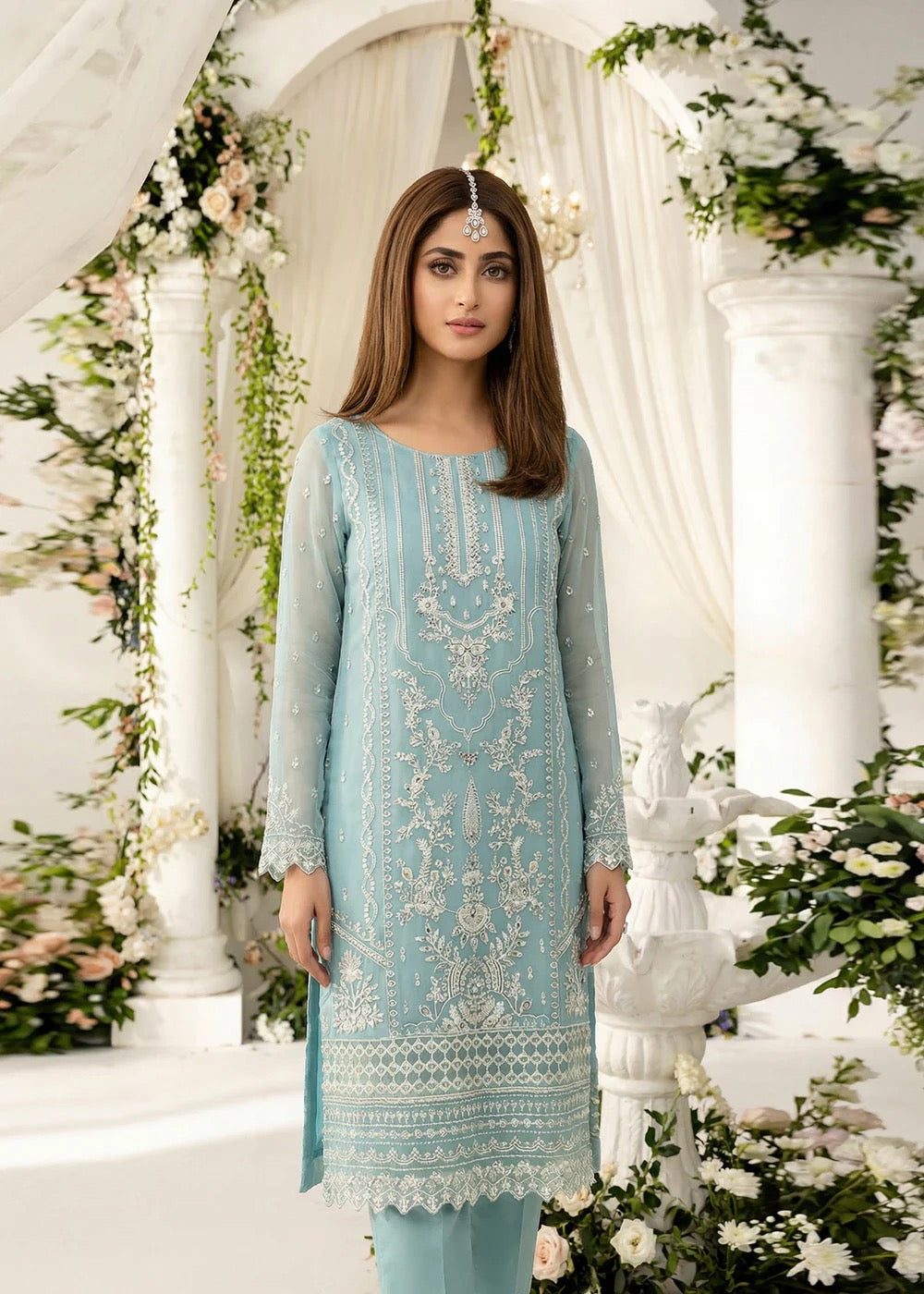 Hazel-03 Luxury Chiffon Noor Jahan by Noorma Kaamal - 3 Pcs