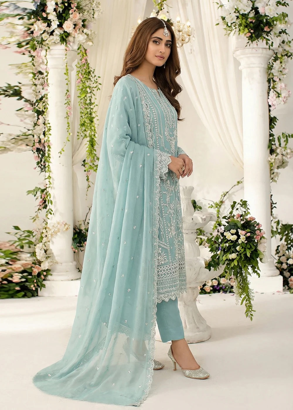 Hazel-03 Luxury Chiffon Noor Jahan by Noorma Kaamal - 3 Pcs