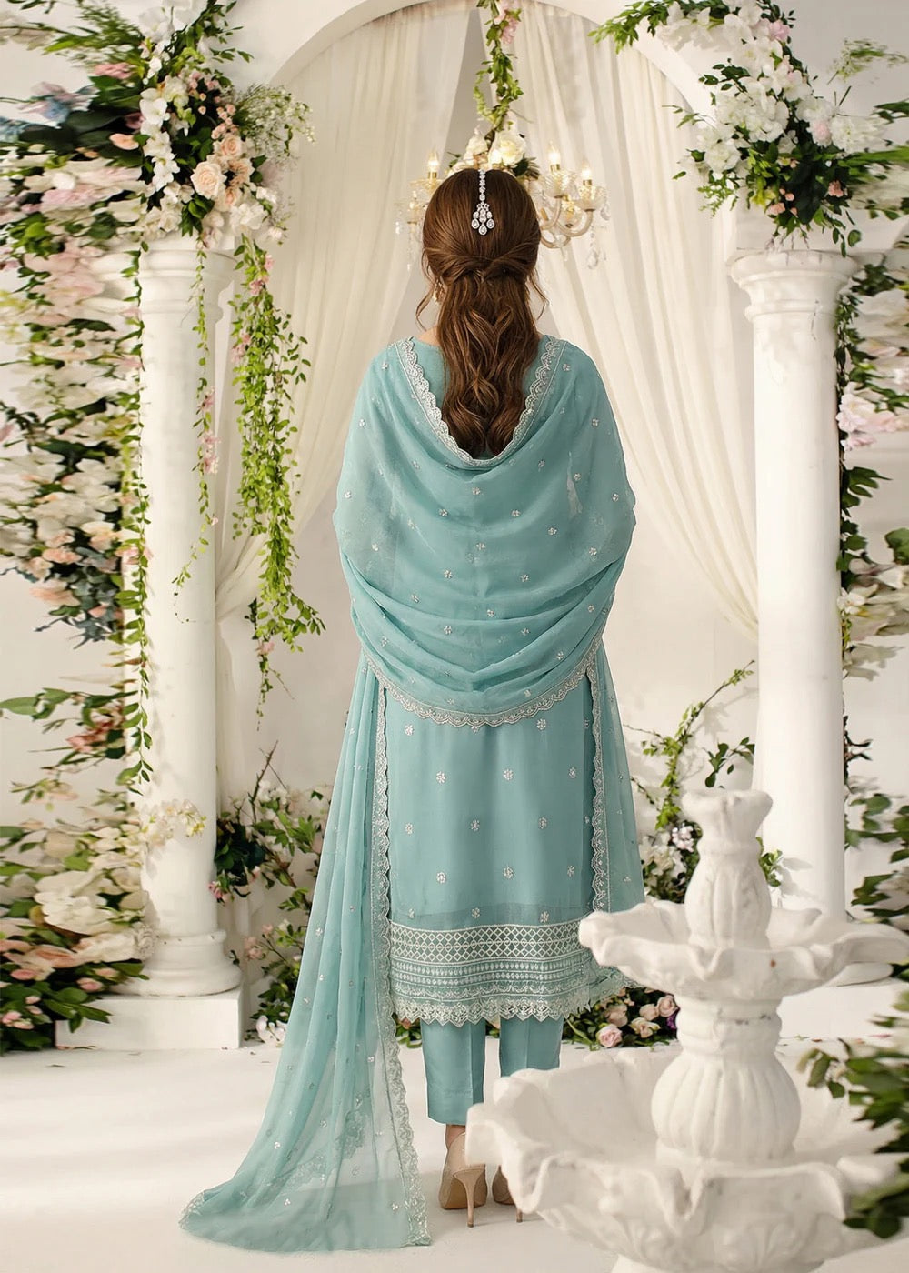 Hazel-03 Luxury Chiffon Noor Jahan by Noorma Kaamal - 3 Pcs