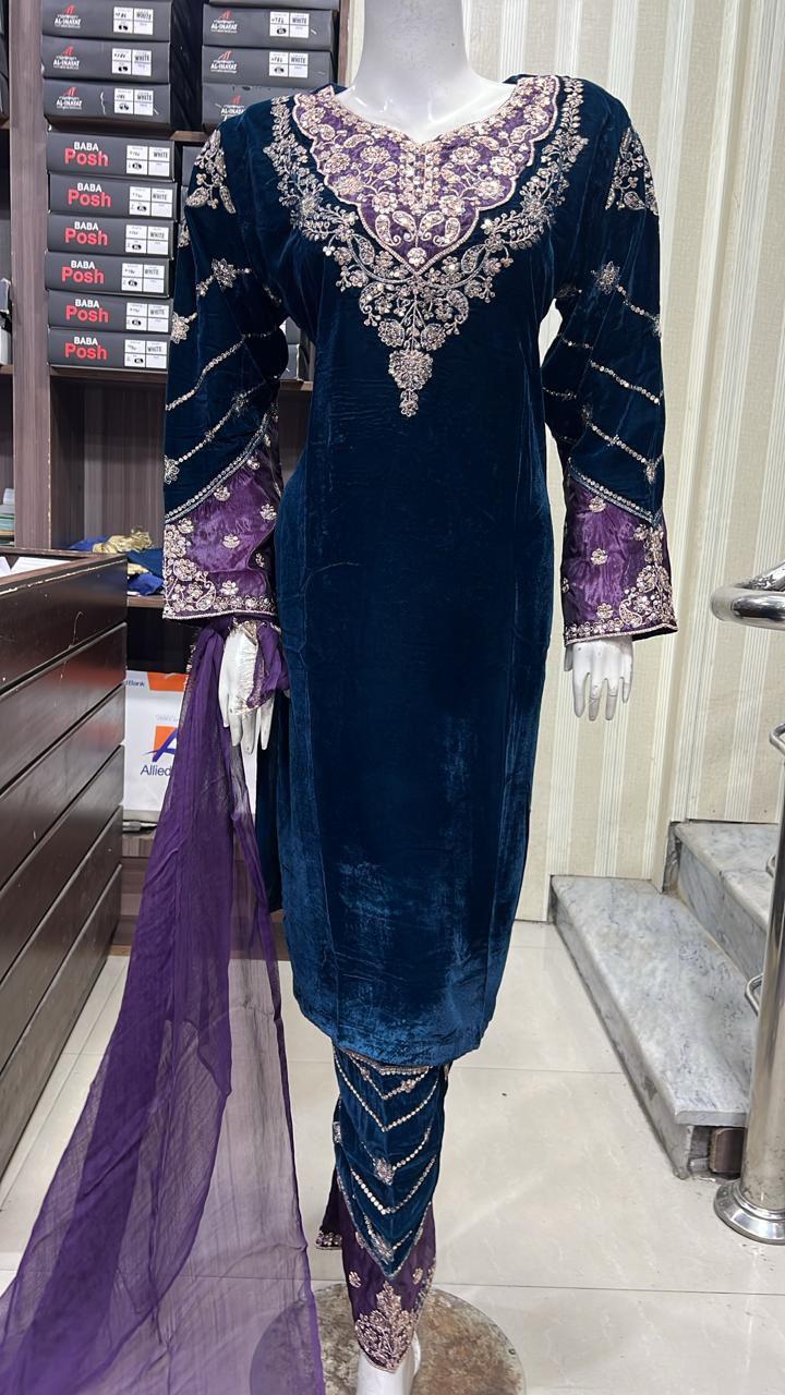 BBV1-02 Teal and Purple