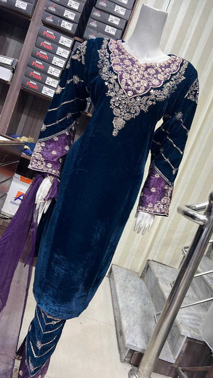 BBV1-02 Teal and Purple