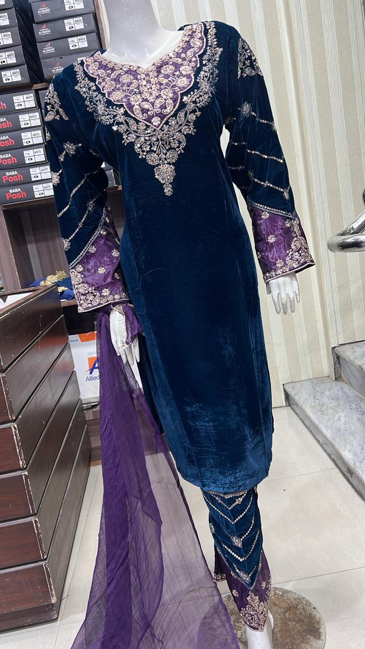 BBV1-02 Teal and Purple