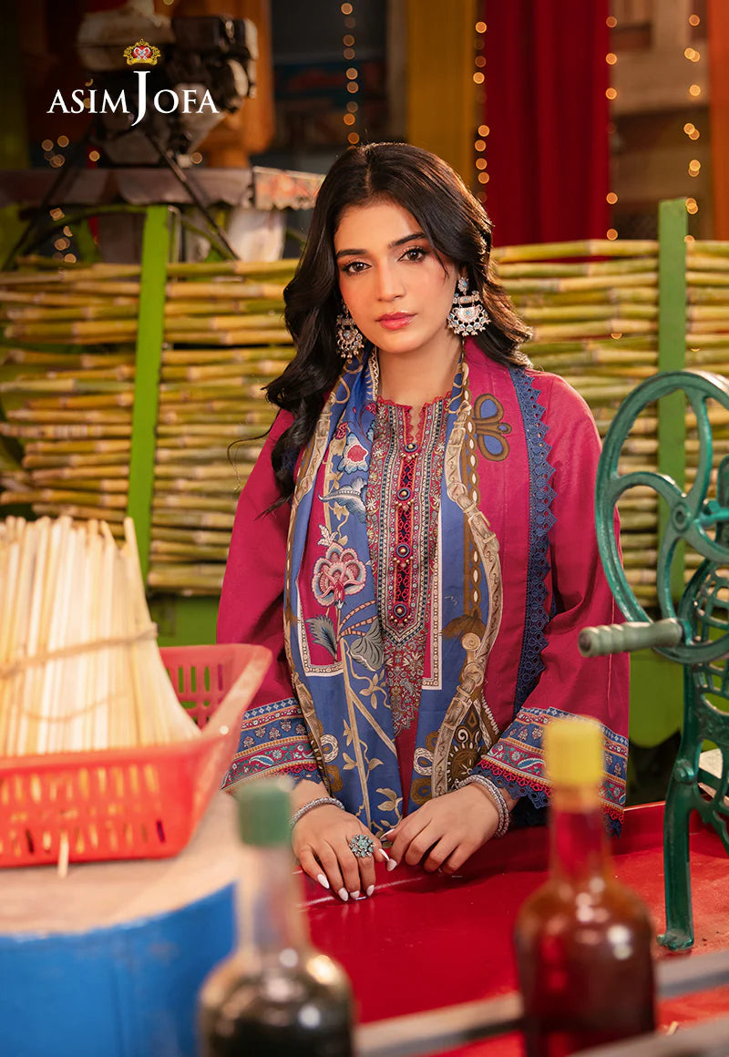 AJEL-07 PRINTED LAWN 3 PCS